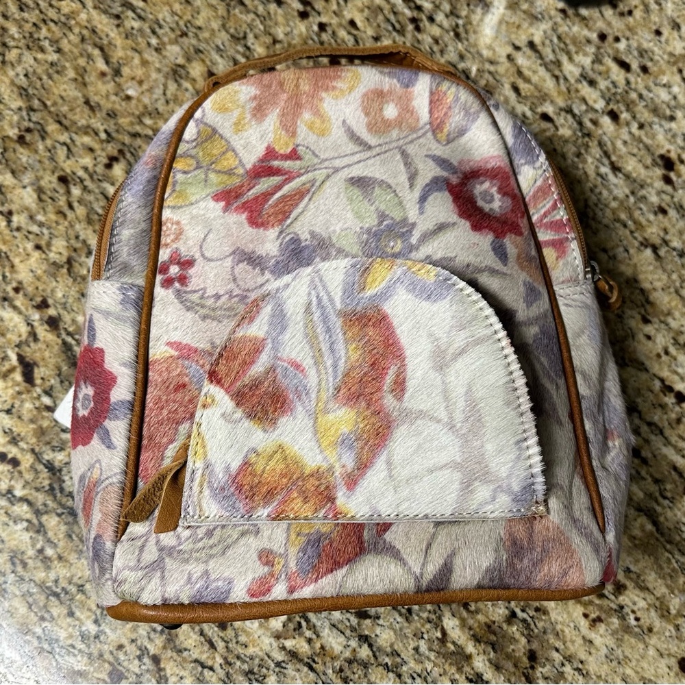 American Dream Red and Yellow Backpack with Vibrant Design